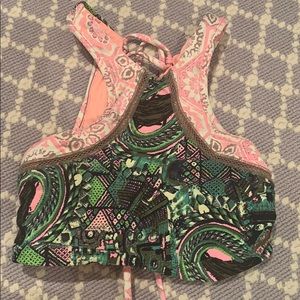 Maaji halter bikini top